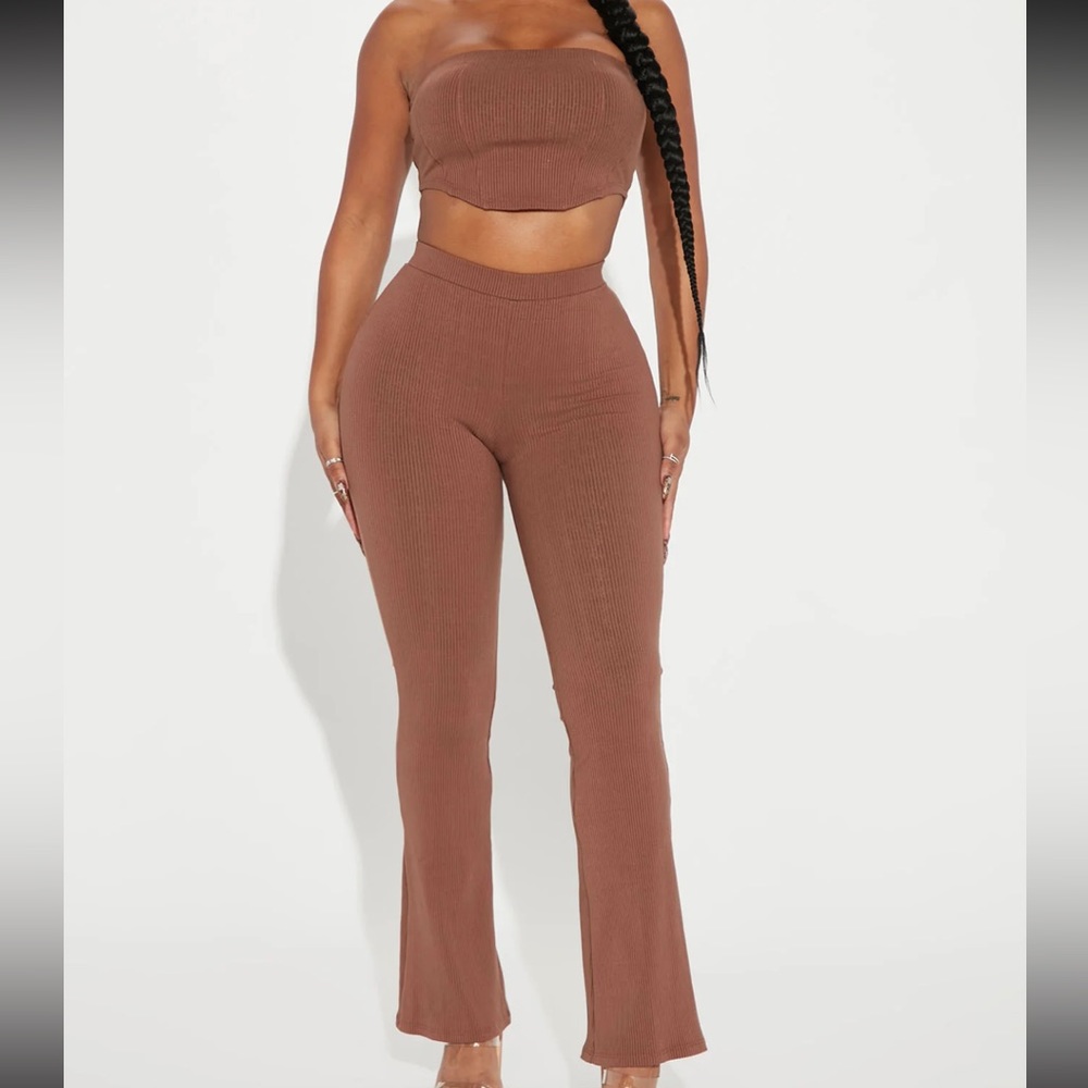 Fashion nova two piece set pants and top